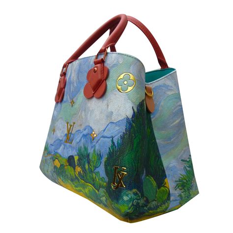 louis vuitton scarf van gogh|louis vuitton van gogh purse.